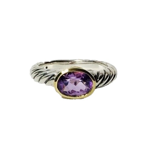 David Yurman Amethyst Ring - Picture 1 of 7